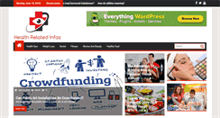 Desktop Screenshot of healthrelatedinfos.com