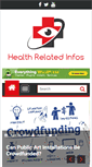 Mobile Screenshot of healthrelatedinfos.com